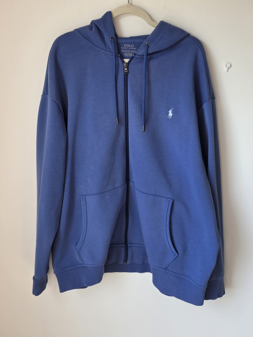 Polo by Ralph Lauren Blue Zip-Up Hoodie